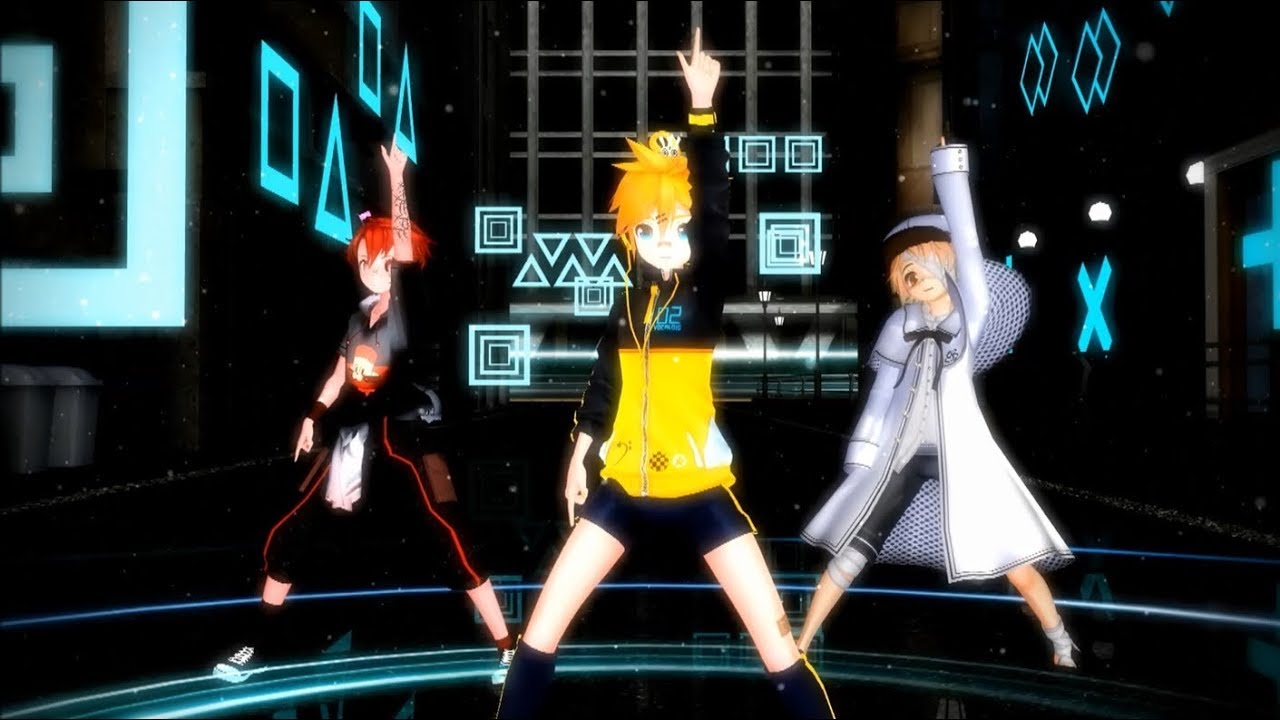 【LEN・FUKASE・OLIVER】 WAVE 【MMD x VOCALOIDカバー】 +MP3