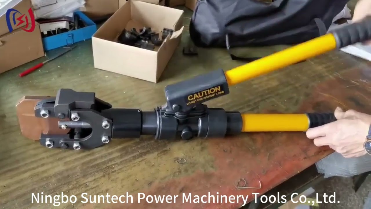100KN Integral Manual Cable Cutter Hydraulic Crimping Tools