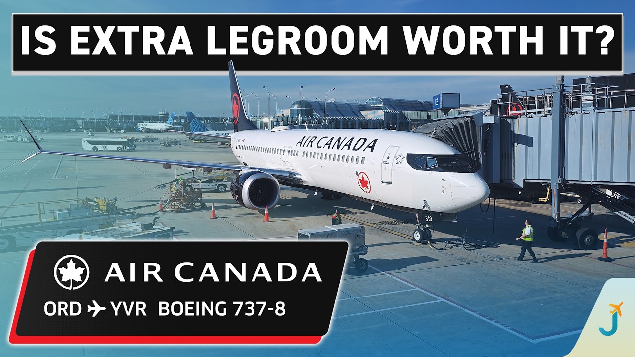 Extra Legroom Economy&mdash;But Not Worth the Extra Cost? Air Canada 737 MAX 8 | ORD-YVR Trip Report