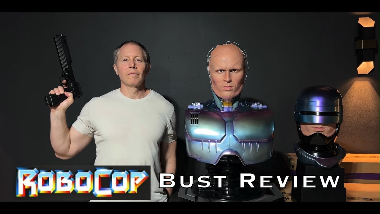 Inner Studios Robocop 1:1 Life Size Silicone Bust Review #80s #movie