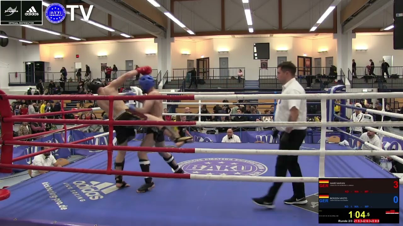 Offener Bayernpokal 25 - K1 - S M -81kg - Marian Mare vs Hristo Borisov