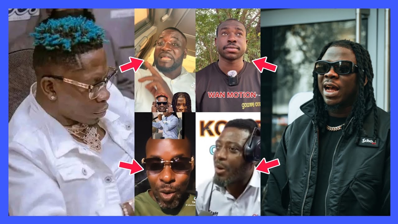 Eiii Copy Copy Stonebwoy Disgrace His Fans As He  Fires Back Shatta Wale. SM Fans Exposed Him 