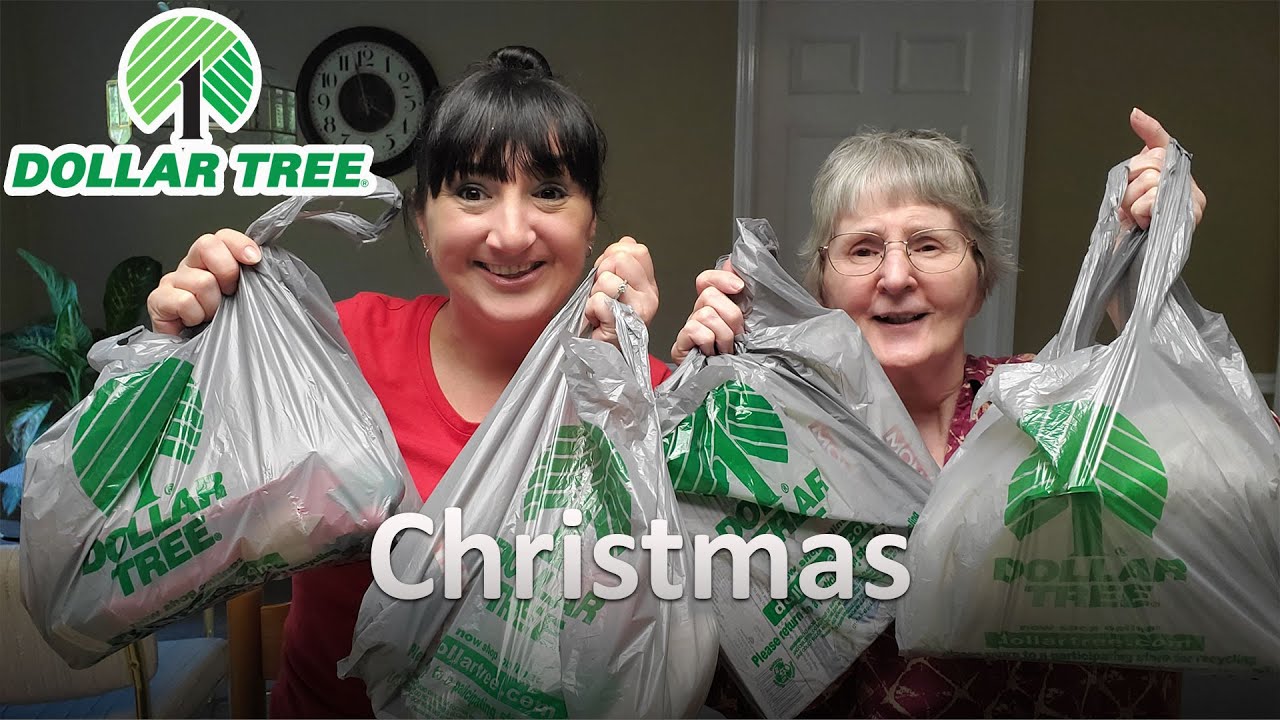 My Mom's Dollar Tree Haul | All Christmas | So Many Cute Items