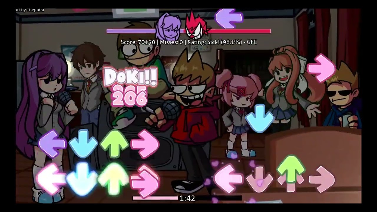 【fnf】crucify yuri mix tord cover
