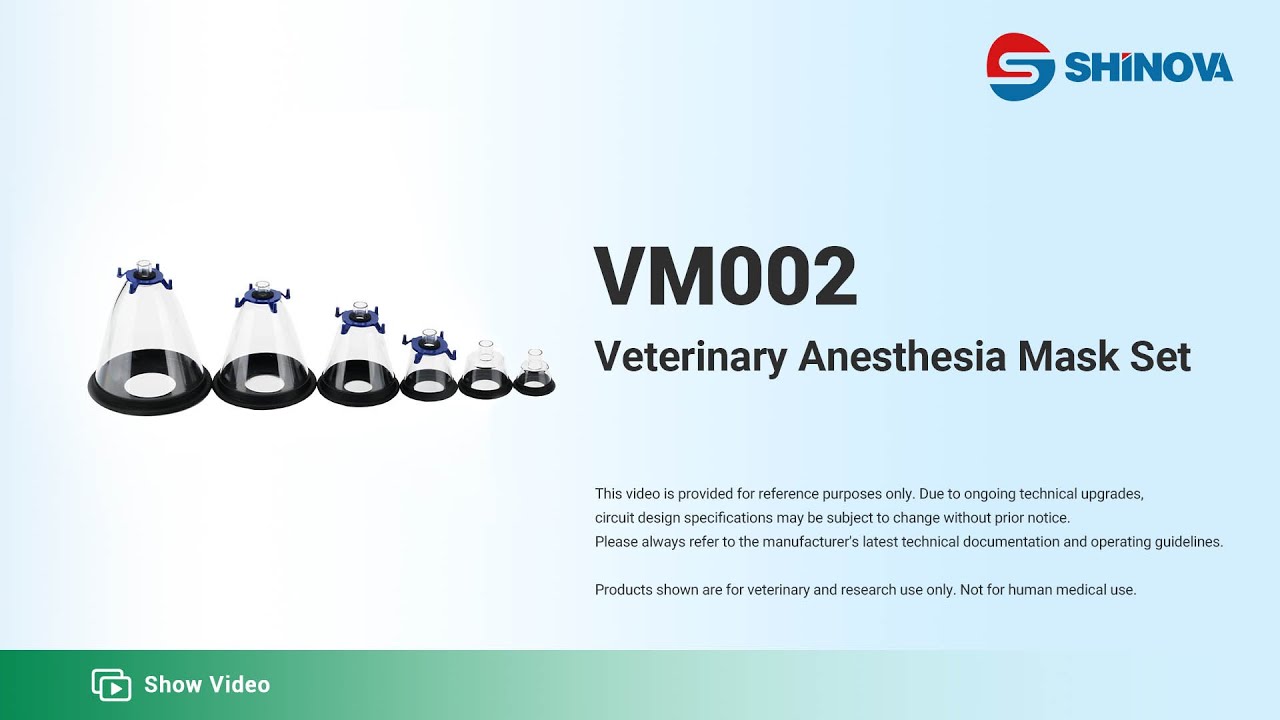 Shinova Veterinary - Veterinary Anesthesia Mask (6pcs/set)(VM002)