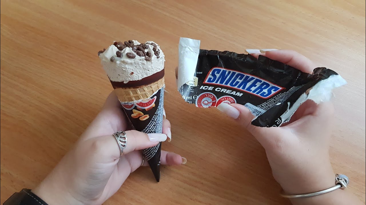 גלידת טילון סניקרס 😇 SNICKERS ICECREAM