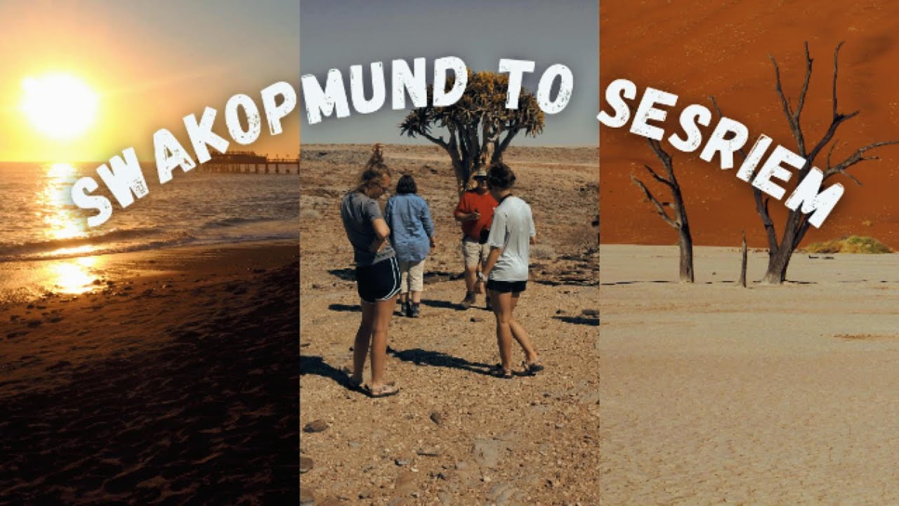 Driving from Swakopmund to Sesriem: Namibia