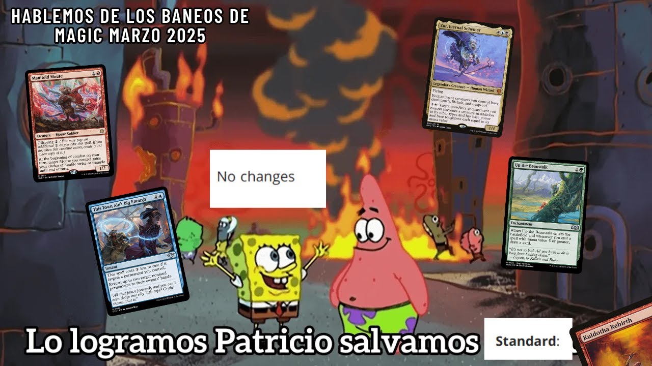Hablemos sobre los baneos de Magic en Marzo 2025