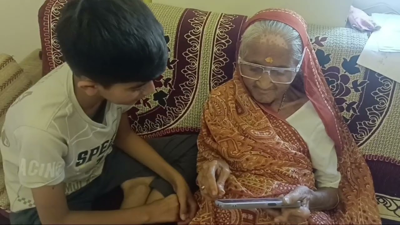 બા ની ફ્રી ફાયર ની મોજ
