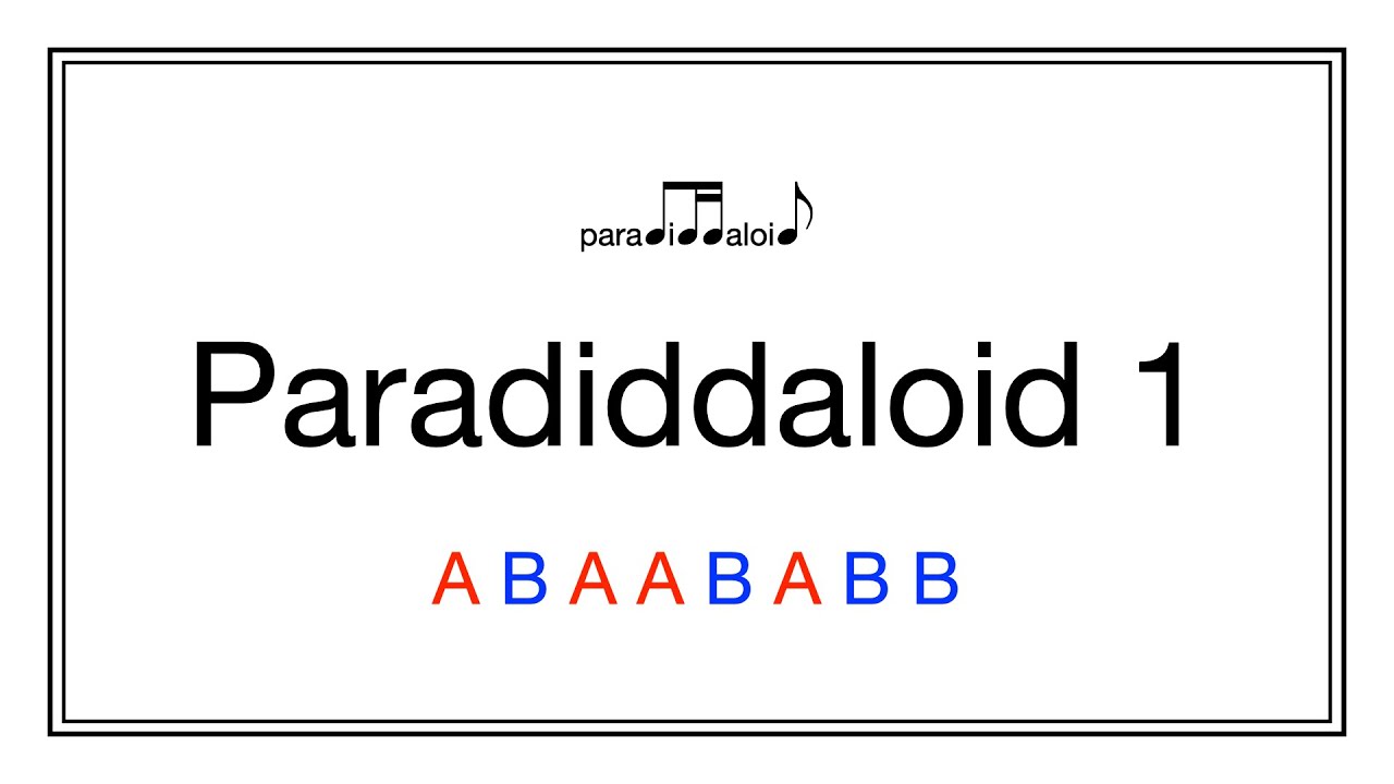 Paradiddaloid 1