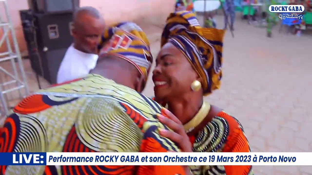 Suite du LIVE de Rocky GABA et son Orchestre à Porto Novo ce 19 Mars 2023