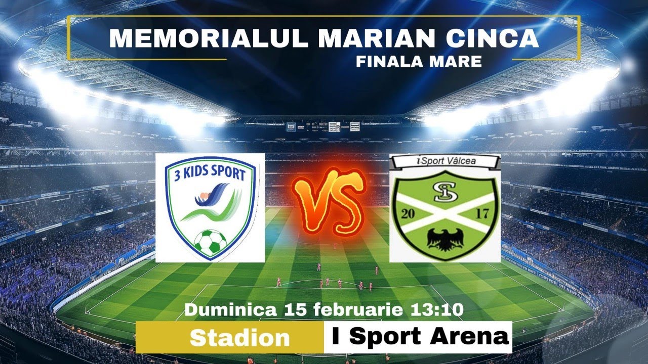 3 Kids Sport vs I Sport Valcea - 15/02/2026