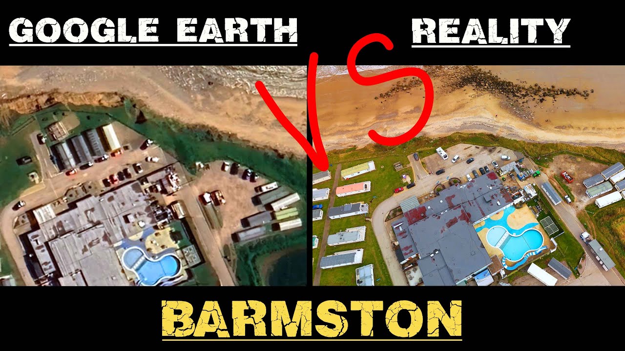 Barmston, East Yorkshire. A comparison video. 25th September 2024 #erosion