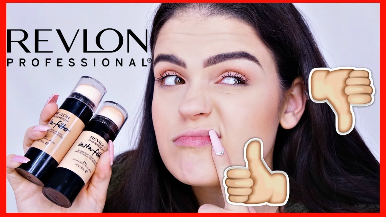 NEW REVLON INSTA FILTER FOUNDATION REVIEW