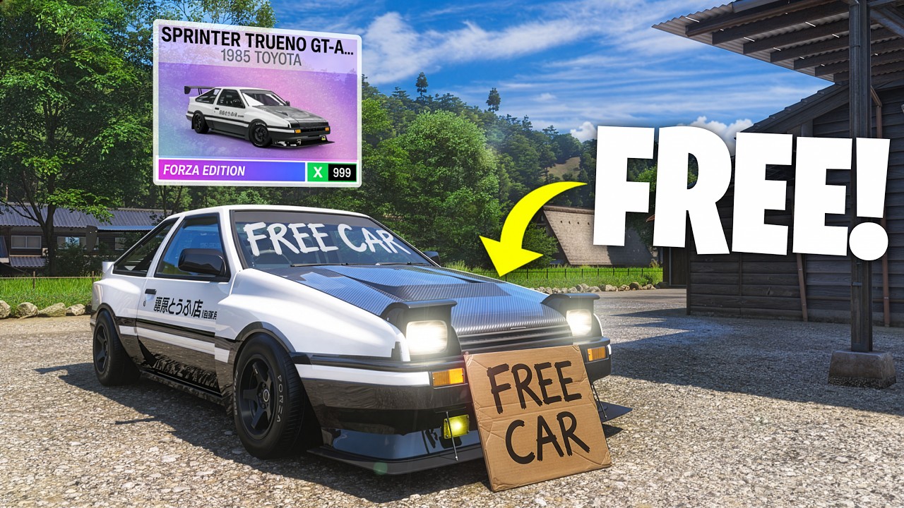 Forza, But We Can ONLY Use FREE Cars!