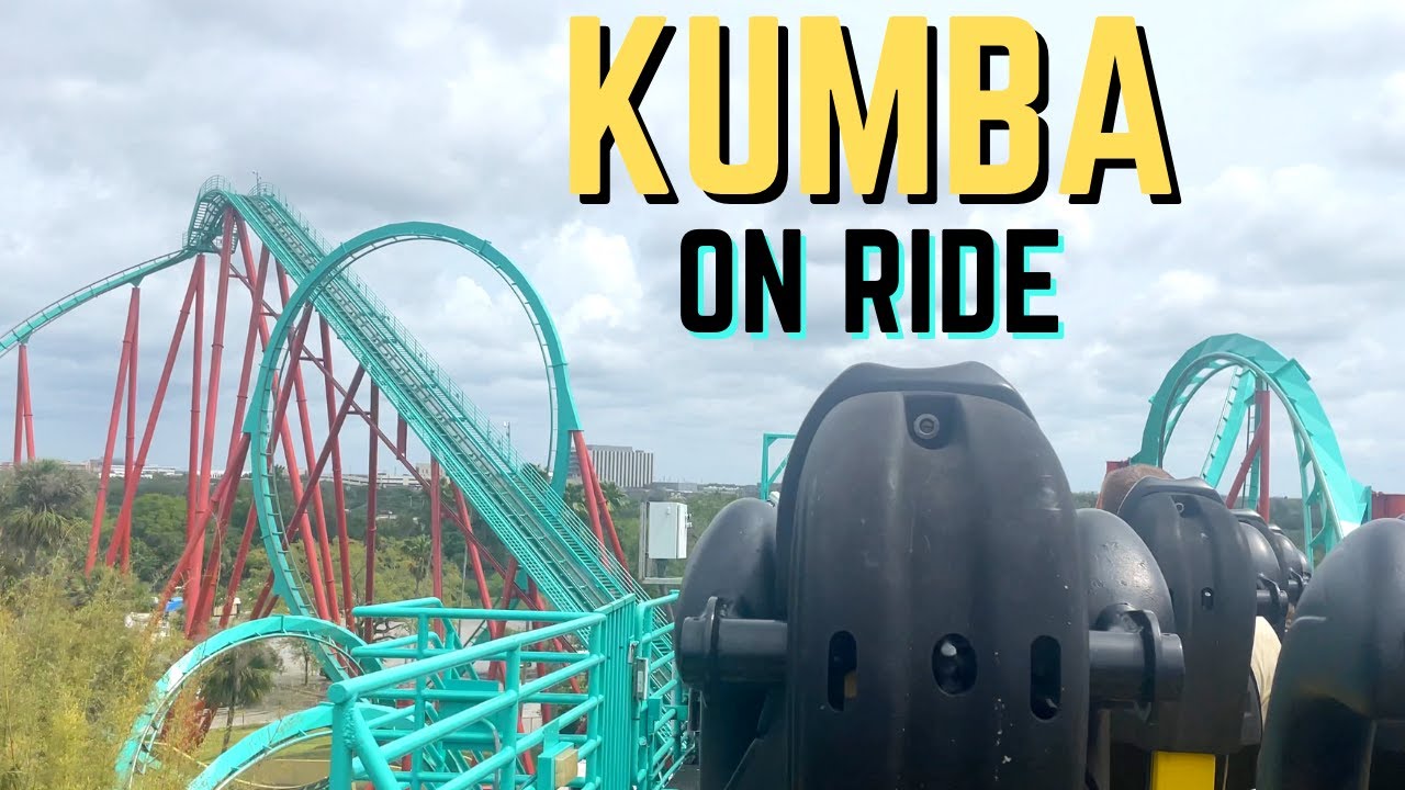 Kumba On Ride | Busch Gardens Tampa (2022) | Thrill Warrior
