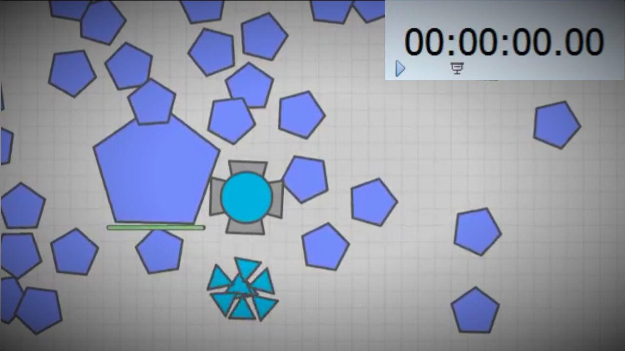 Diep.io Minigame - The Pentagon Guardian's Challenge: Defending the Alpha Pentagon