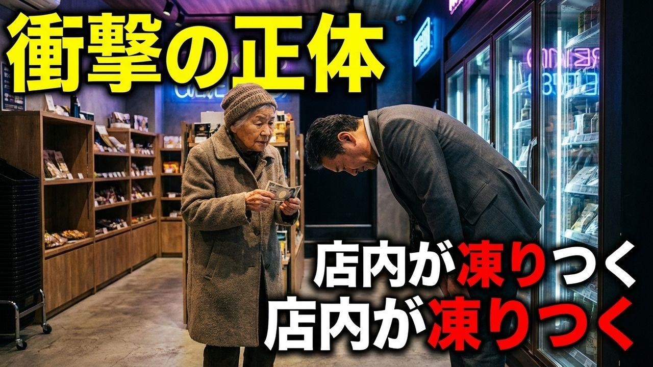 「現金はダメ」と嘲笑された老婦人。正体判明で店内が凍りつく