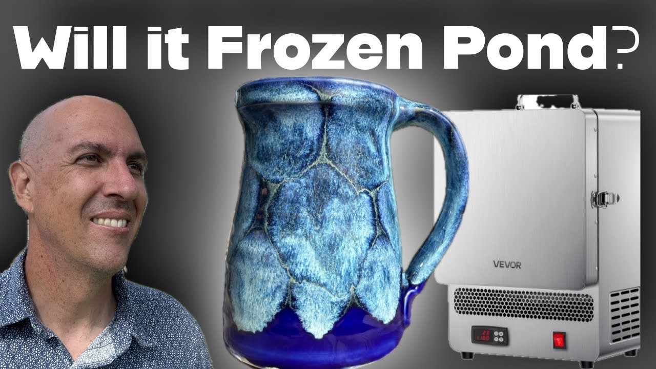 Can a $301 VEVOR Kiln Pull Off the Frozen Pond Glaze?!