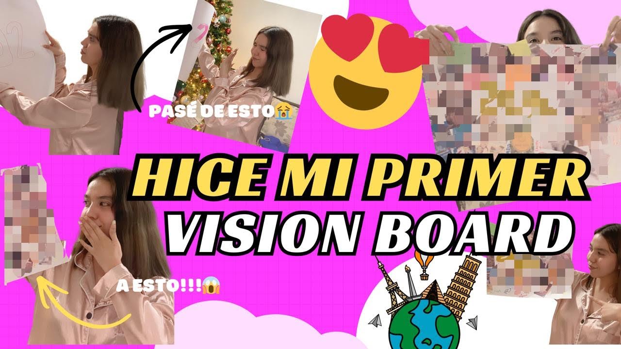 ¡¡¡CASI LO TIRO TODO A LA BASURA!!! 😱🗑️✨ || MI PRIMER VISION BOARD