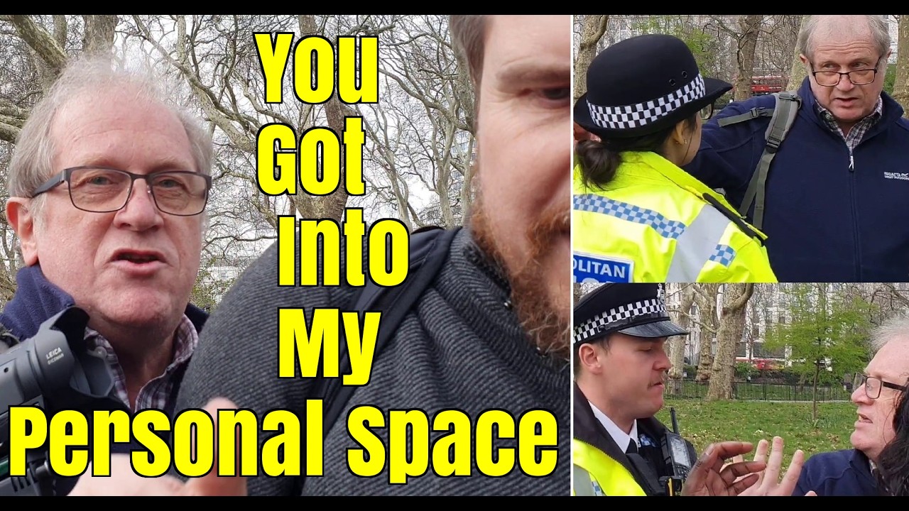 Police Has To Come, Sectarian Christian Initiates Confrontation With Bob - Speakers Corner