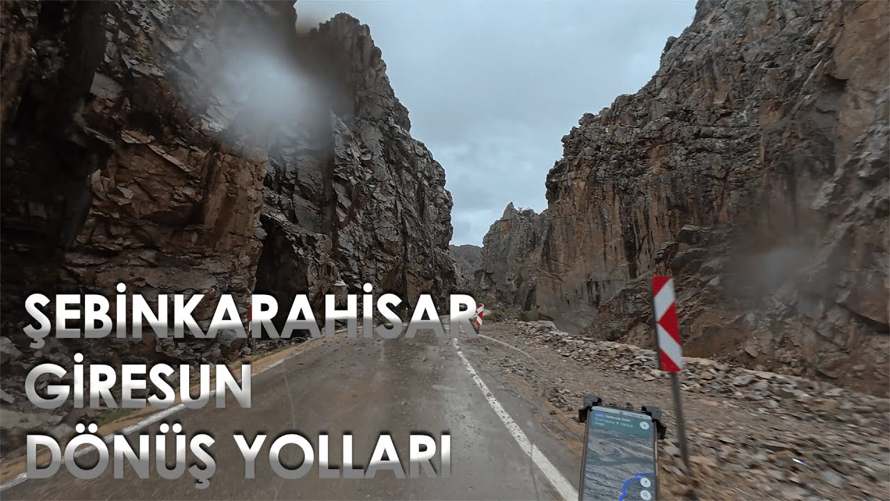 Şebinkarahisar’dan Kümbet’e Yağmurlu Dönüş! | Silbehan Gölü’nden Giresun’a Motovlog Devamı 🌧️🏍️