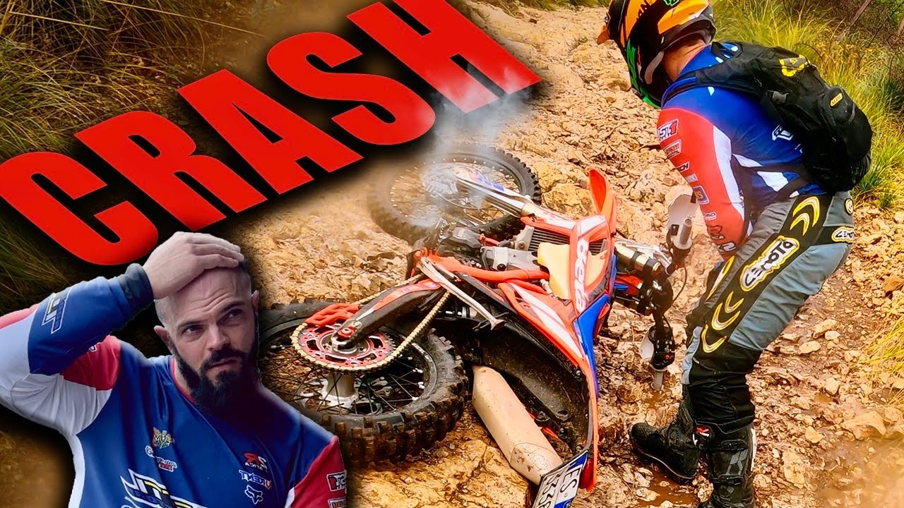 LA MIA PRIMA VOLTA IN ENDURO | *cadute assurde*