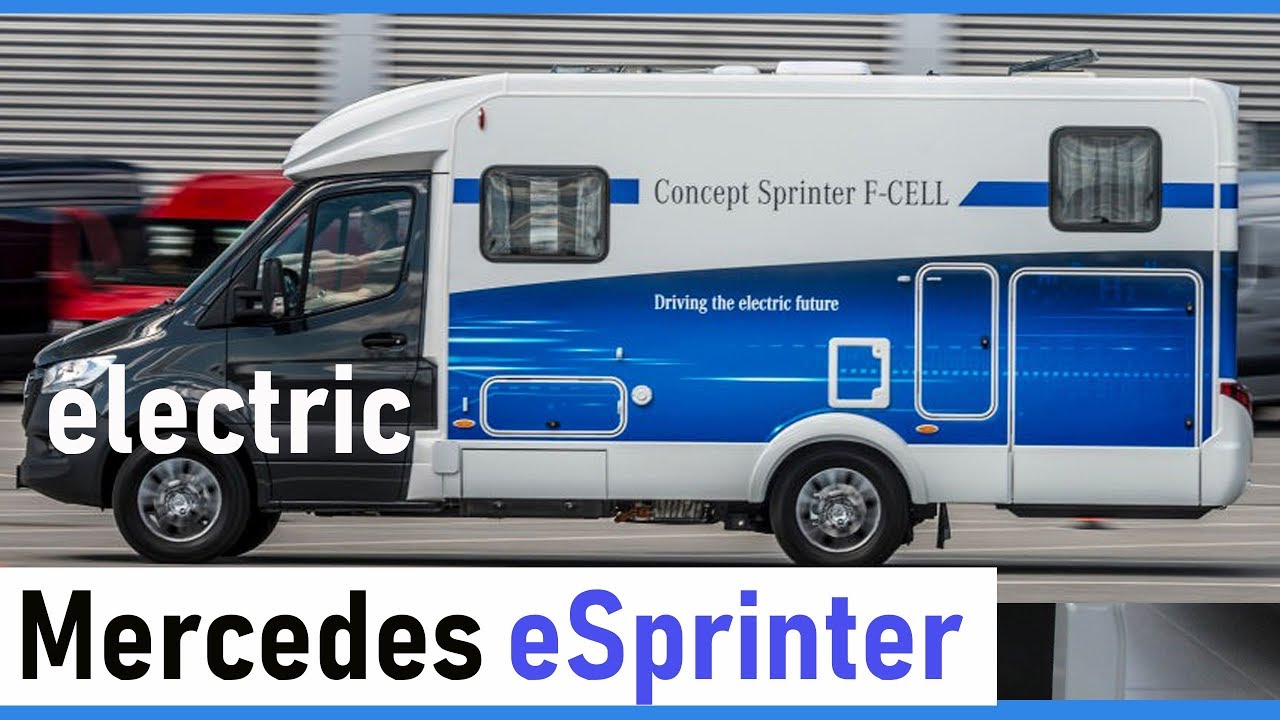 Mercedes Benz eSprinter. Полностью электрический. Последние испытания.