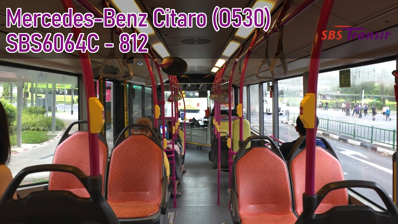 SBS Transit Mercedes-Benz Citaro (O530 C1F) [Batch 1] - SBS6064C on 812