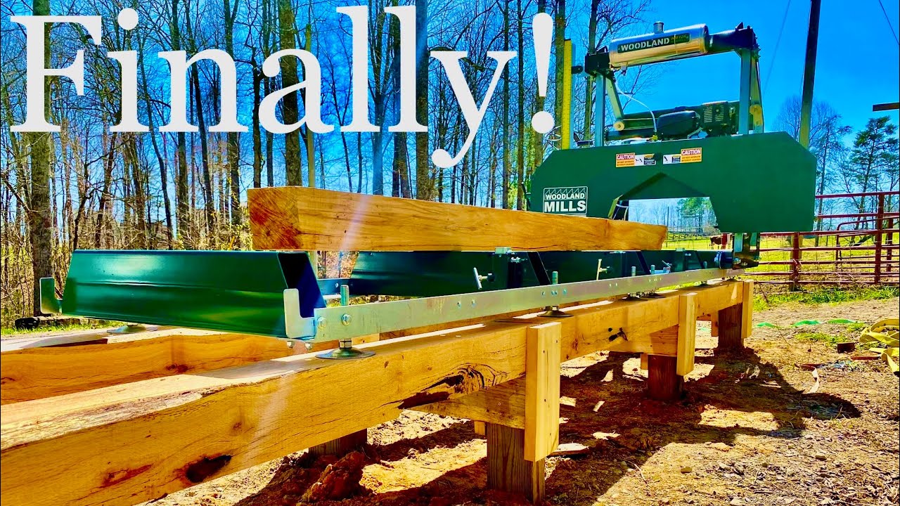 Incredible SAWMILL STAND Build