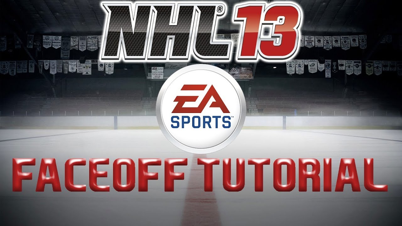 NHL 13 Faceoff Tutorial