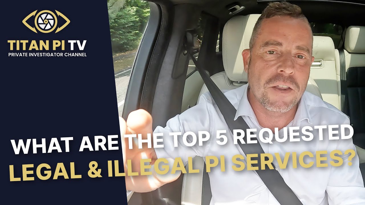 What are the Top 5 requested Legal & Illegal PI Services?