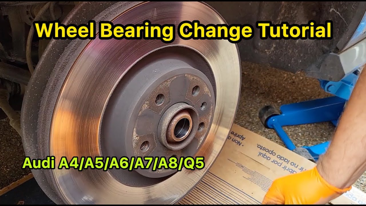 How to Replace the Front Wheel Bearing on an Audi A7  **A4/A5/A6/A7/A8 Porsche Macan**