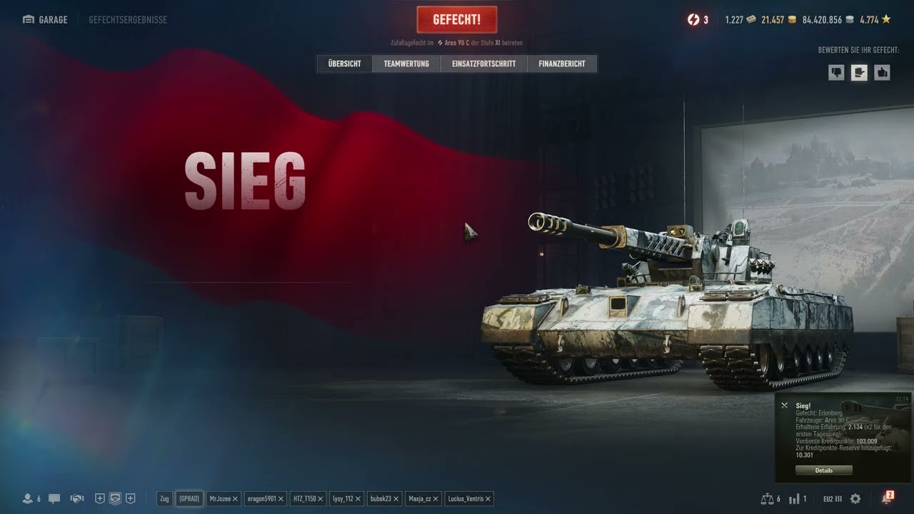 Ares 90 C, Tier 11 - World of Tanks, wot deutsch - #wargaming #worldoftanks #videospiele
