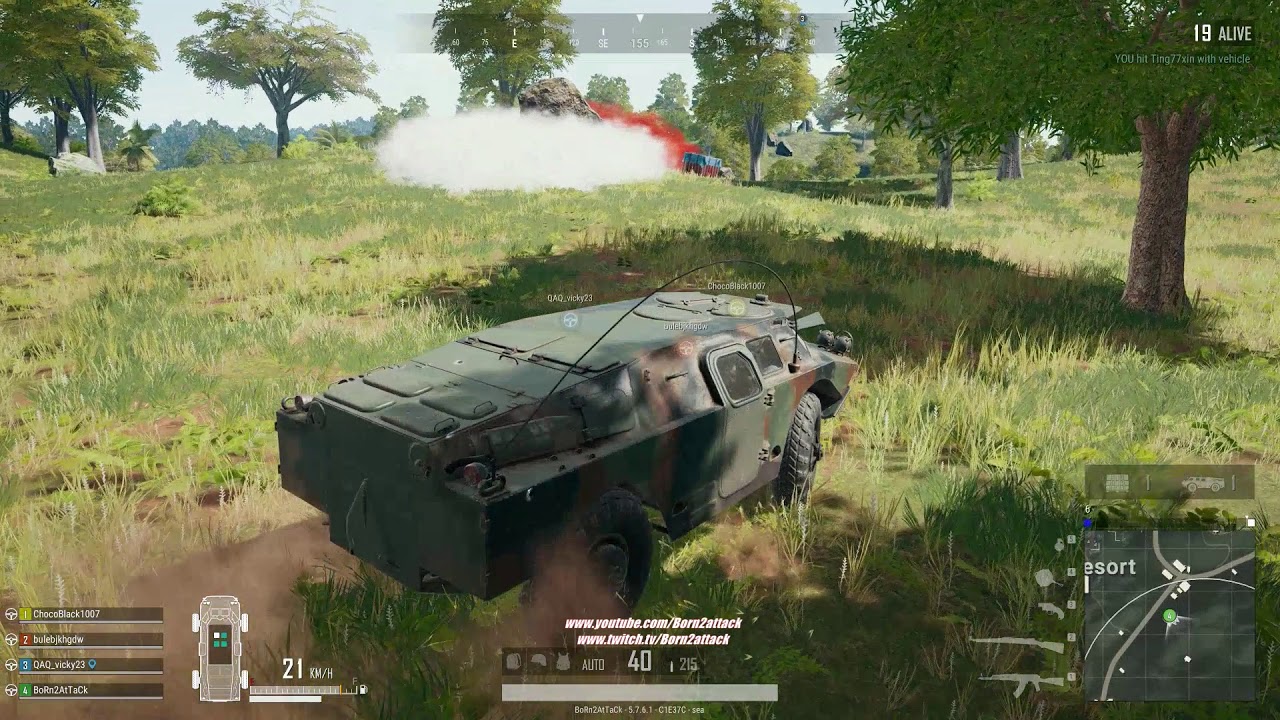 PUBG BRDM-2