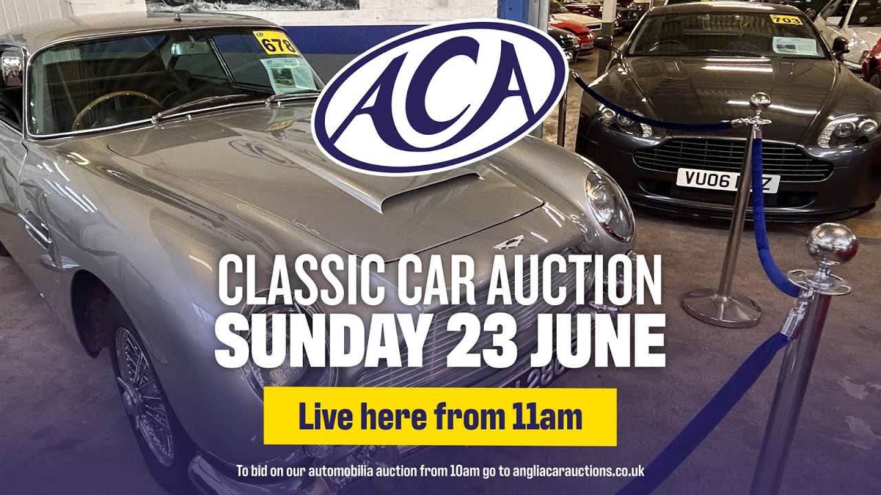 LIVE CLASSIC CAR AUCTION! Day Two of Anglia Car Auctions April 2024 sale