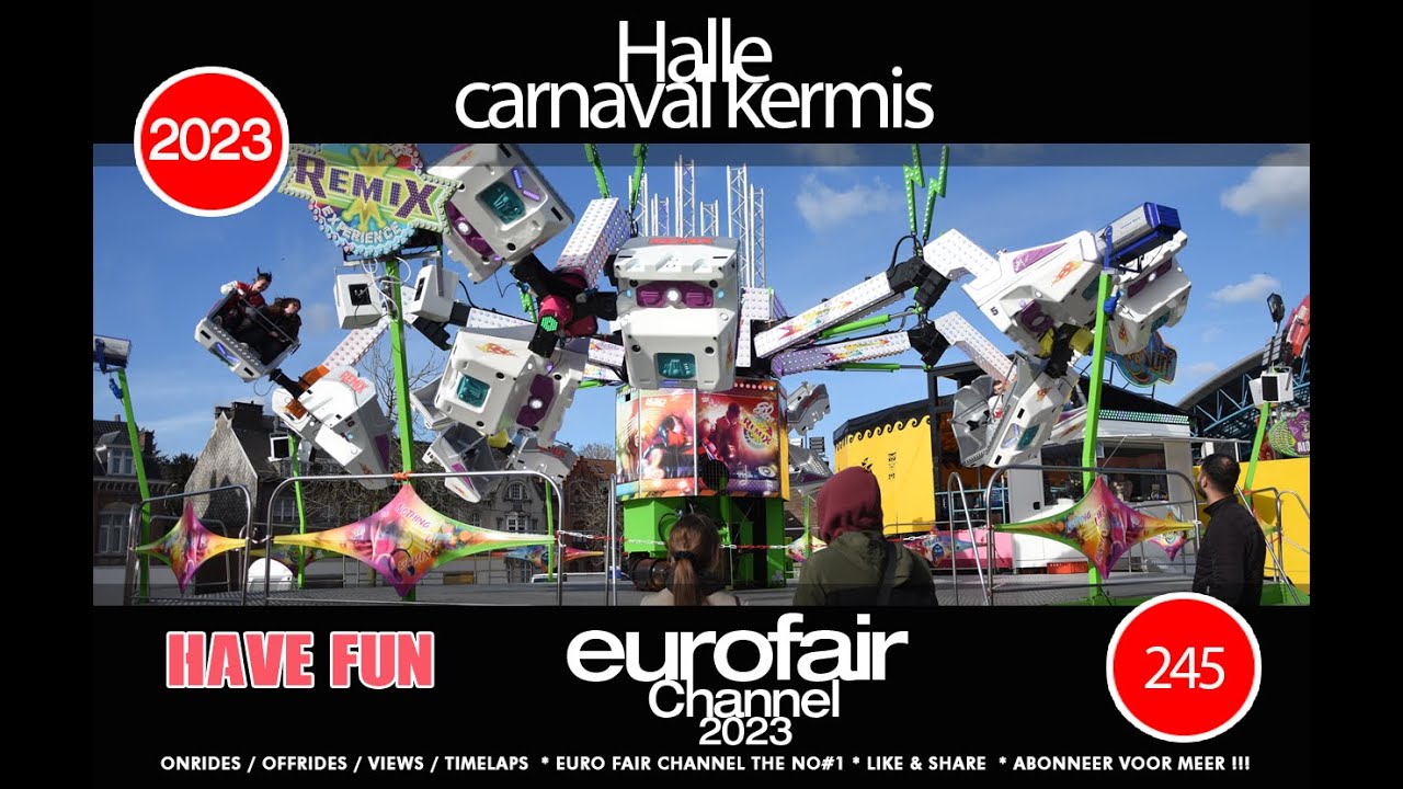 Carnaval Kermis Halle 2023