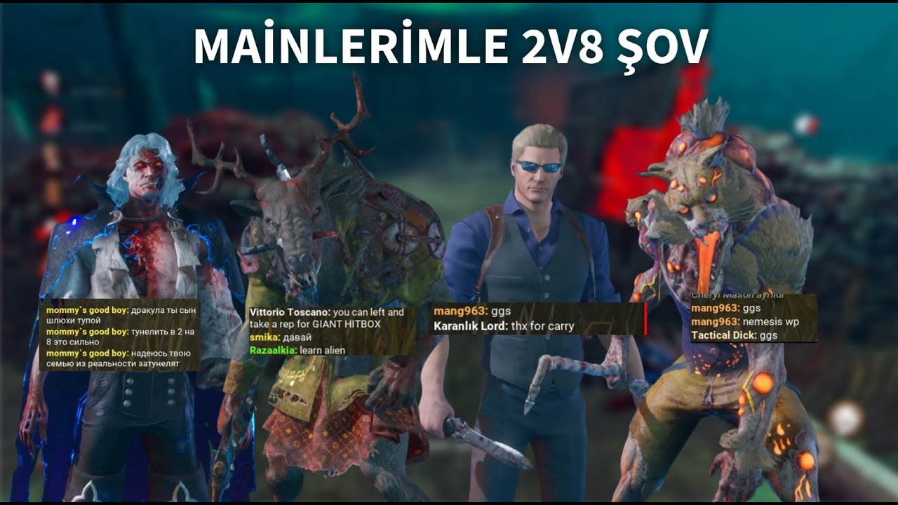 MAİNLERİMLE 2V8 ŞOV OYNAT BAKALIM l Dead By Daylight Türkçe