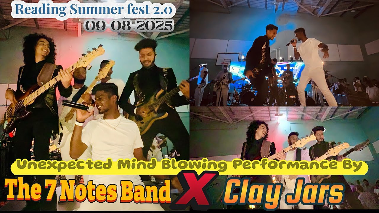 Reading  Summer Fest 2.0|The 7Notes Band & Clay Jars Shines Like Stars, a Night to Remember 9Aug2025