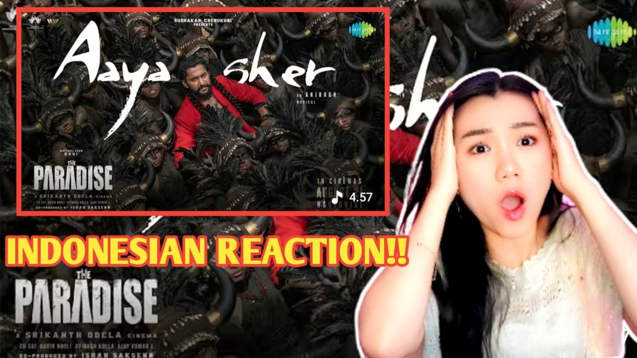 Goosebumps! 😱 Aaya Sher Song Reaction | Nani | The Paradise