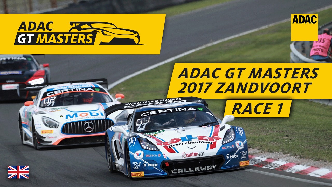Racing in the Dunes! | ADAC GT Masters 2017 | Zandvoort Race 1 English | Re-Live
