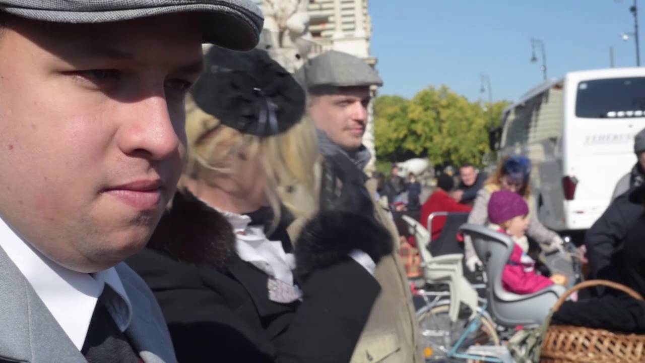 2016. okt&oacute;ber 8. Tweed Run Budapest Őszi kerekez&eacute;s