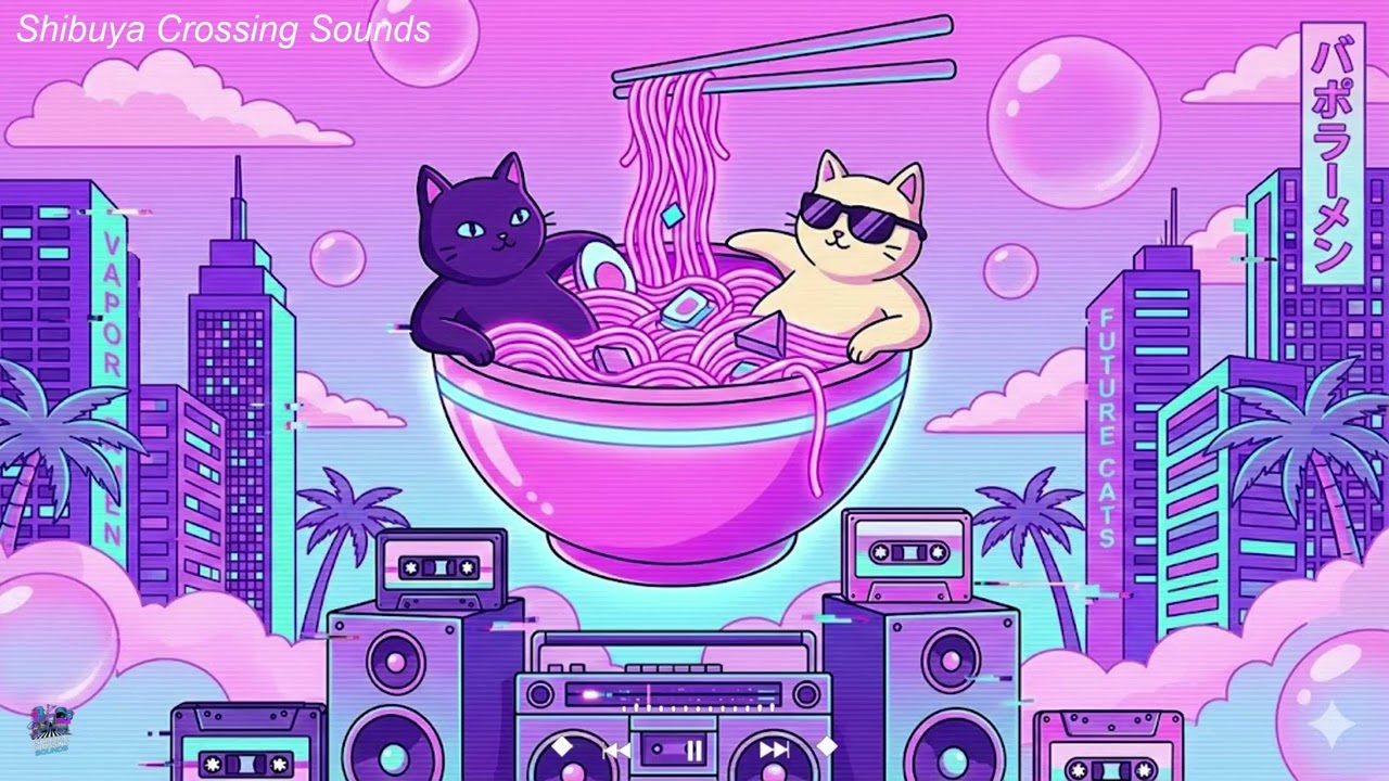 CYBER CUTE OVERLOAD 🐾 Kawaii Future Bass | サイバーパンク×カワイイ！癒しと興奮の1時間