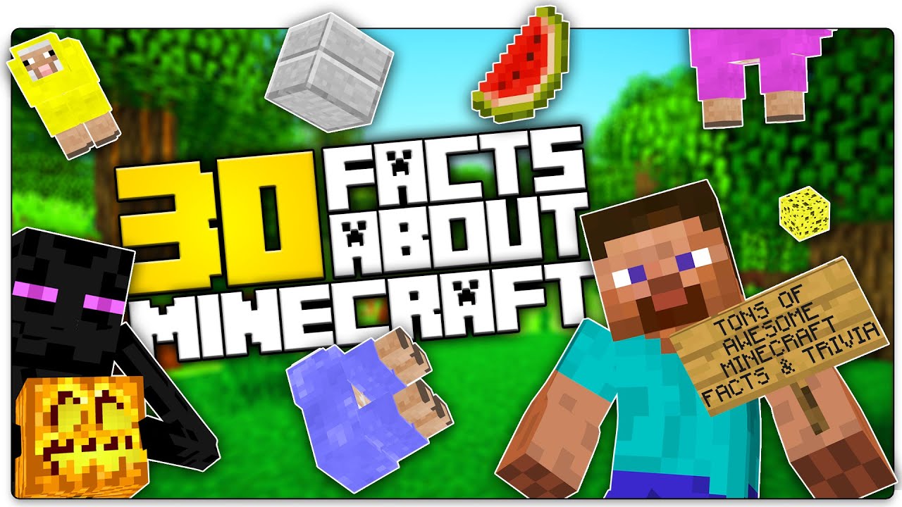 30 Fun Trivia Facts About Minecraft | Diversity w/ TrueMU (Minecraft Facts / Custom Map)