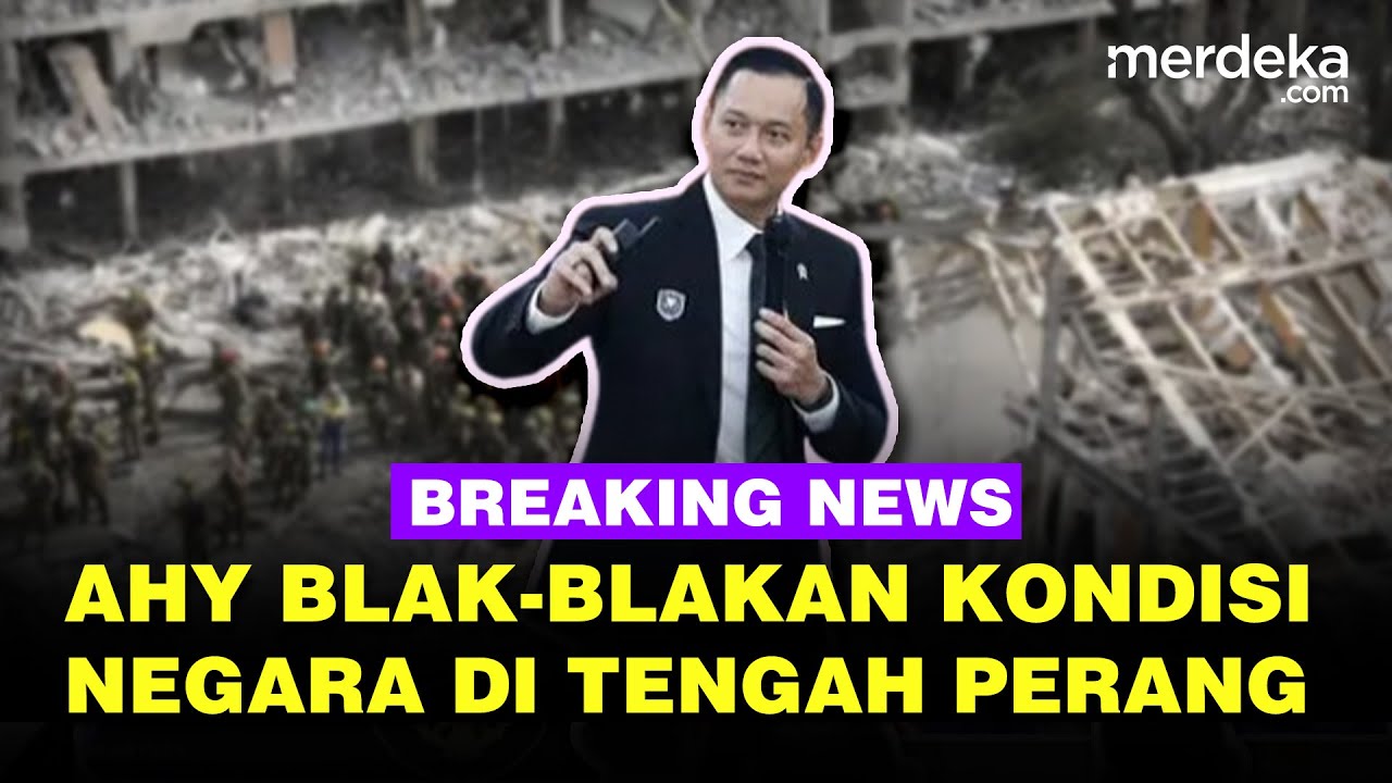 🔴LIVE - Kejutan Menko AHY! Blak-blakan Kondisi Negara di Tengah Perang Dunia Depan Mahasiswa ITS