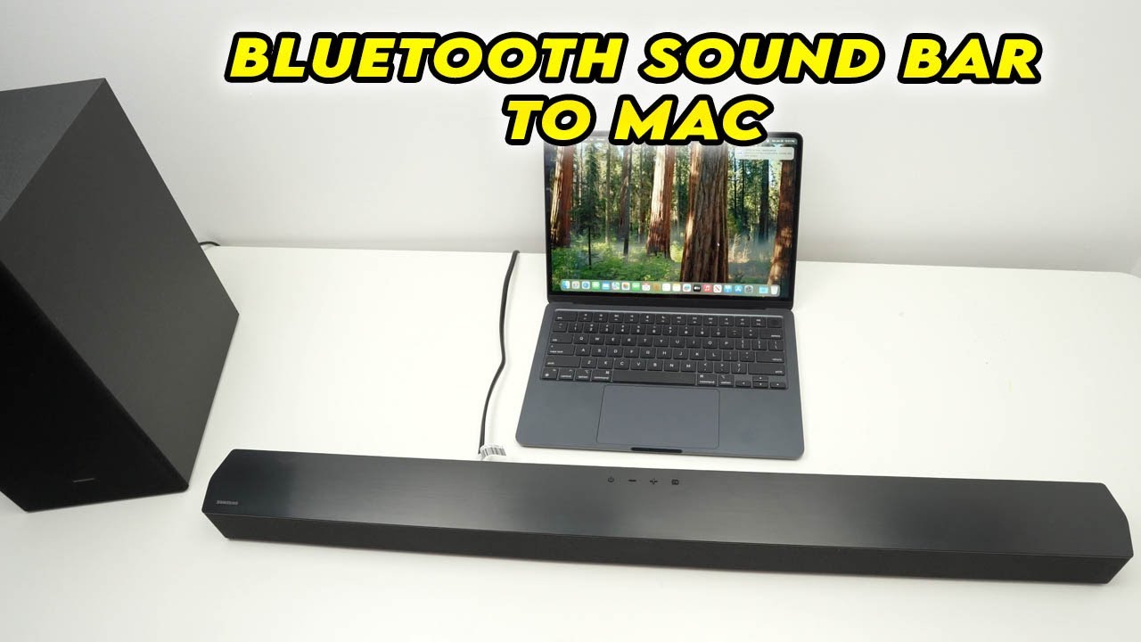 How to Connect Bluetooth Sound Bar to Mac