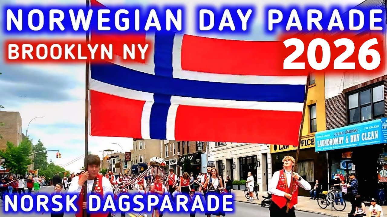 🇳🇴 Live: NORWEGIAN DAY PARADE 2026 Bay Ridge, Brooklyn, NY 🇳🇴 NORSK DAGSPARADE 2026 Brooklyn, NY