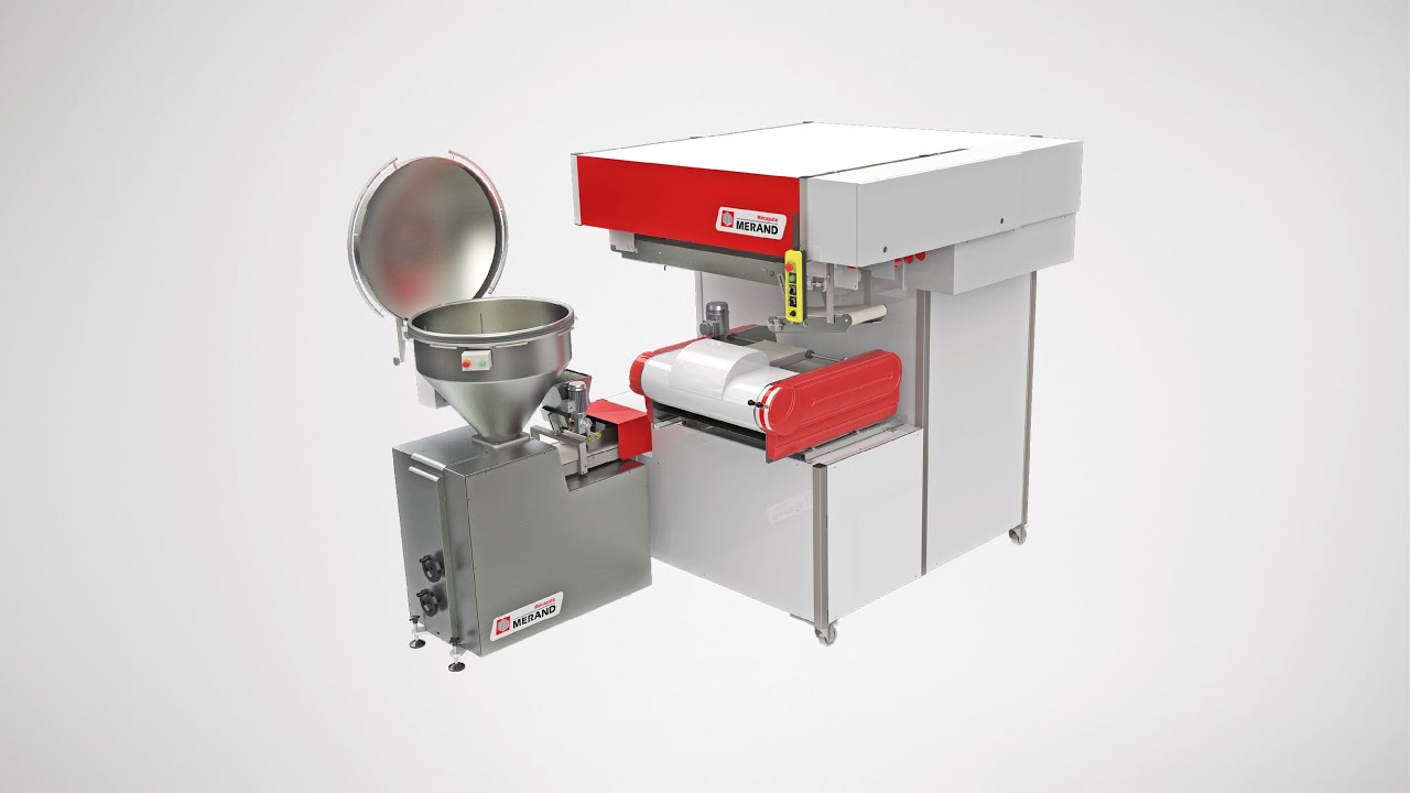 Production de baguettes Tradition, à bouts pointus, petits pains | Groupe automatique BMF Mécaform