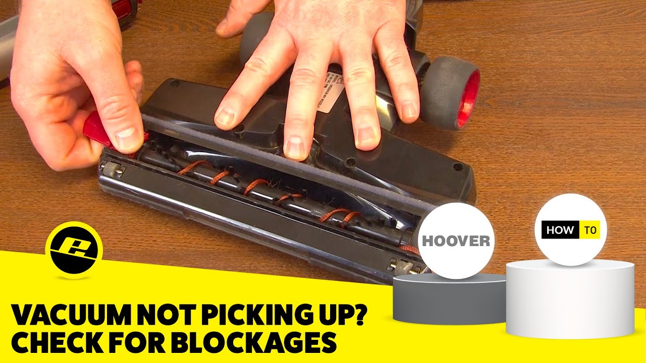 How to Check for Blockages in a Hoover Handheld Stick Vacuum