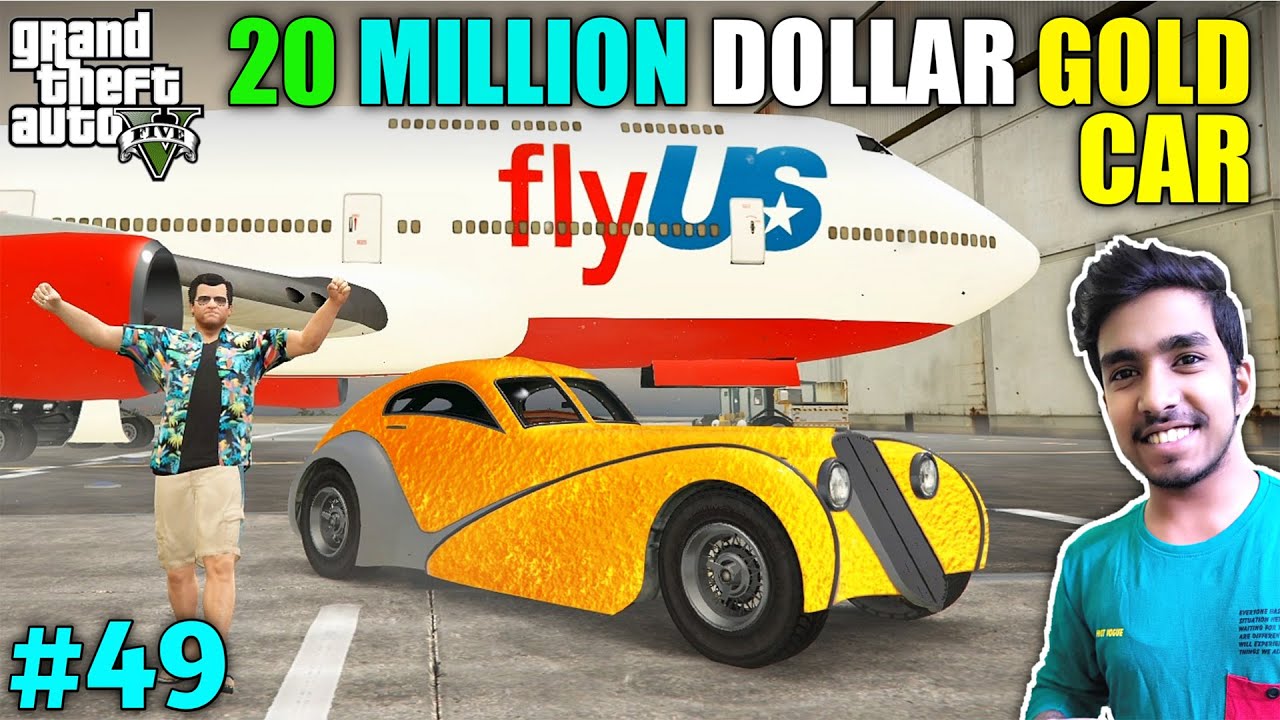 BIG MAFIA BOUGHT MY GOLD VINTAGE CAR | GTA V GAMEPLAY #49